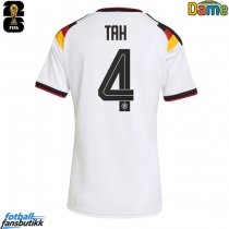 Tyskland Jonathan Tah #4 Hjemmedrakt Dame VM 2026 Kortermet